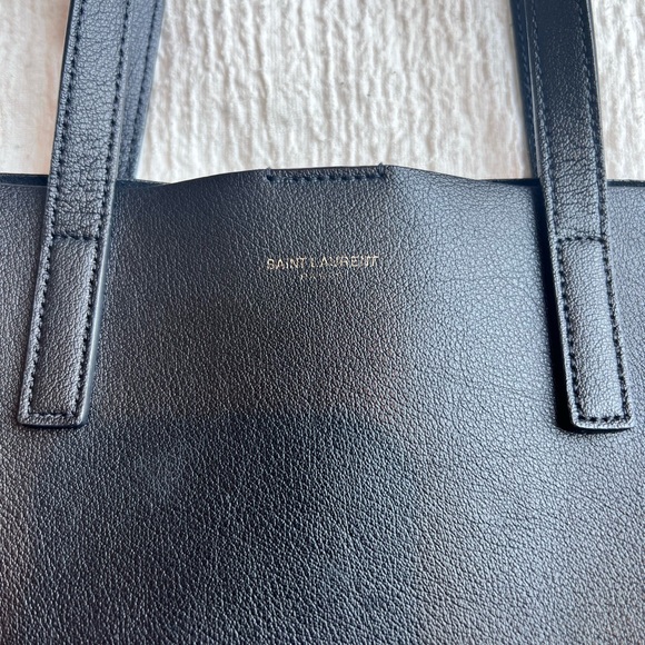 Yves Saint Laurent YSL Mini Shopper Tote Black - Picture 10 of 11